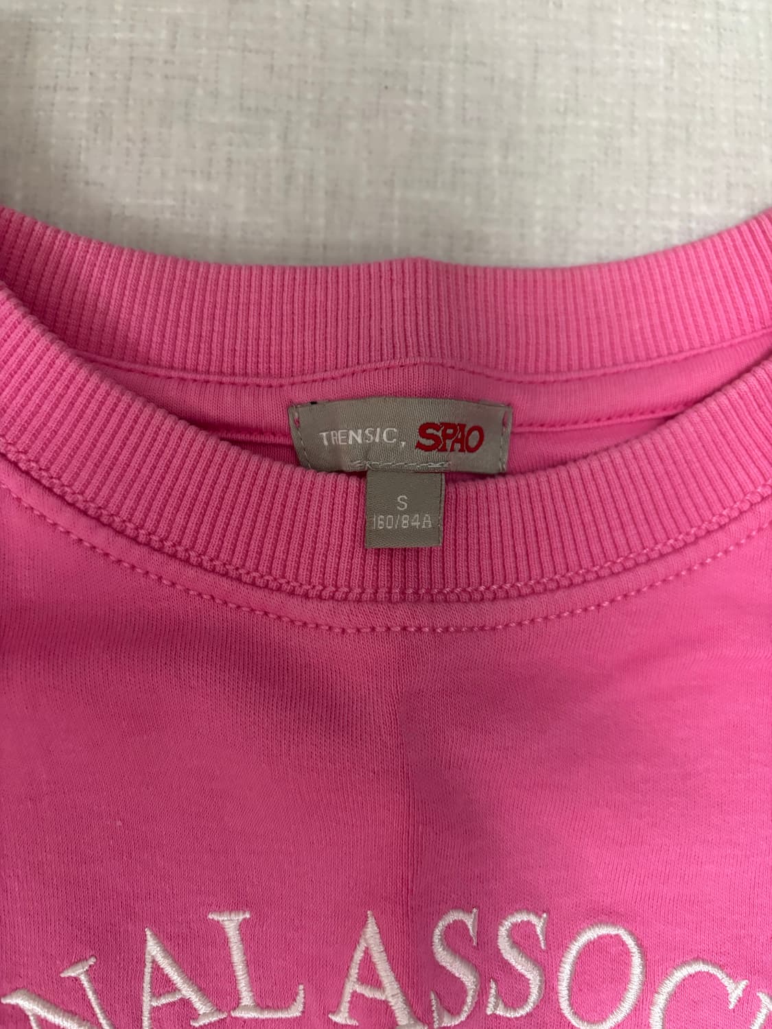 spao 핫핑크 맨투맨 상품이미지2