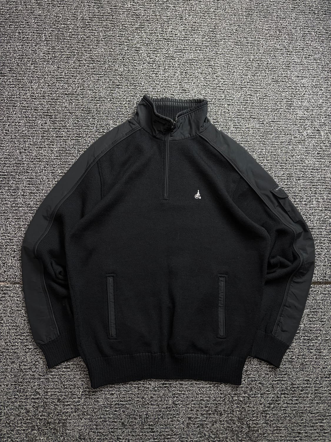 빈폴 하프넥 니트 폴리쉘 플리스 반집업 2289 상품이미지2