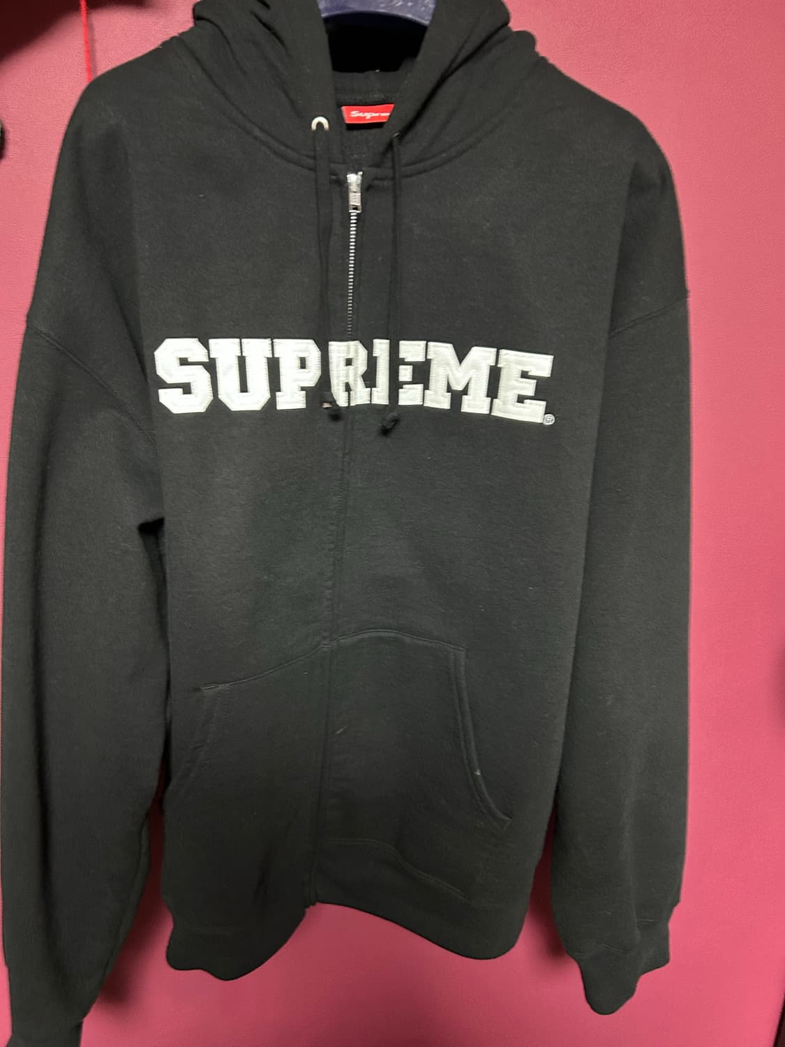 슈프림 컬리지에이트 후드집업 XXL 상품이미지2