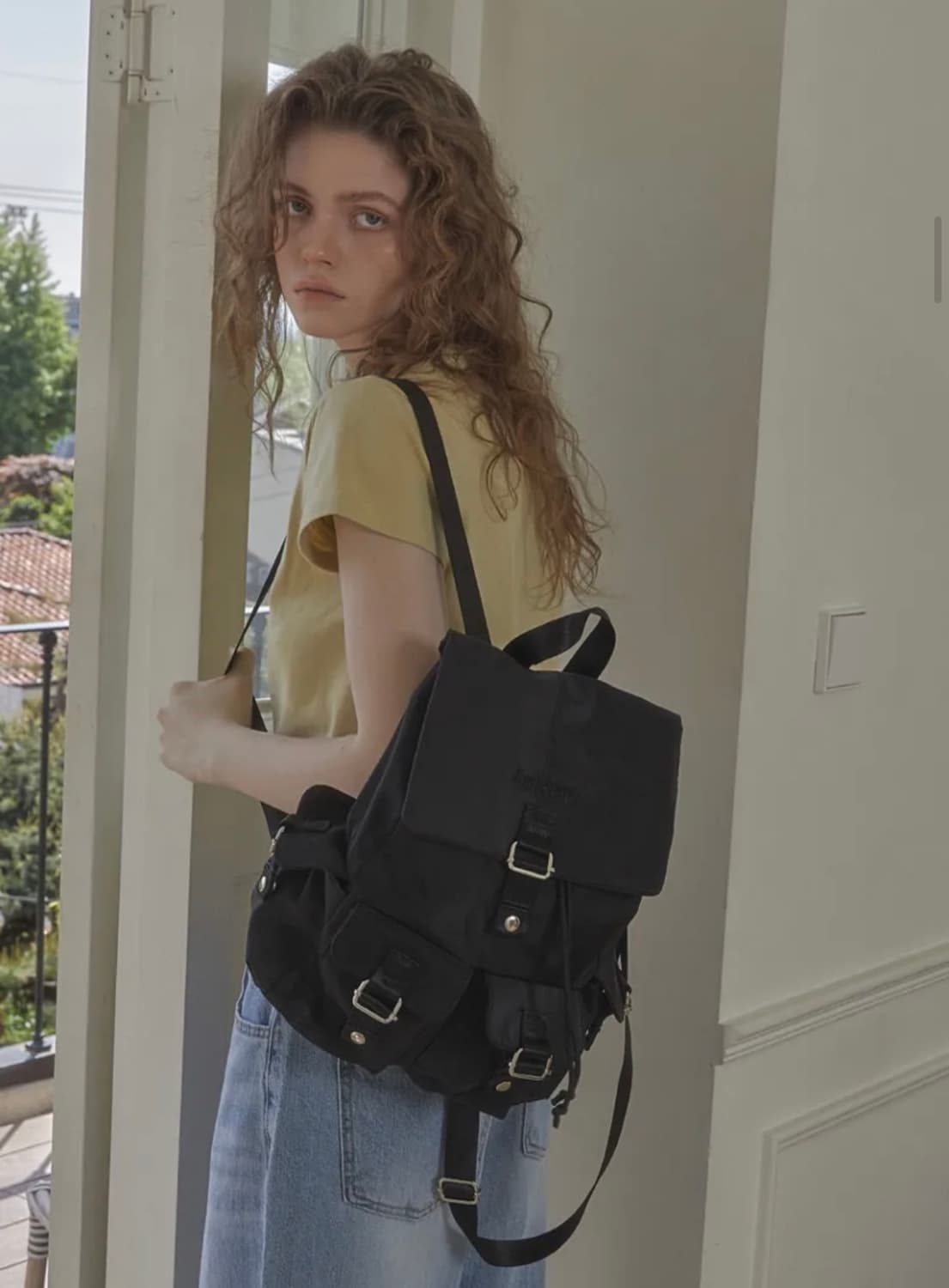 레터리 포켓 백팩 상품이미지1