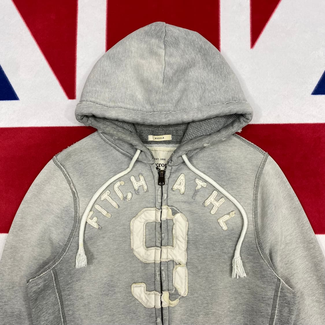 아베크롬비  후드집업 M 상품이미지3