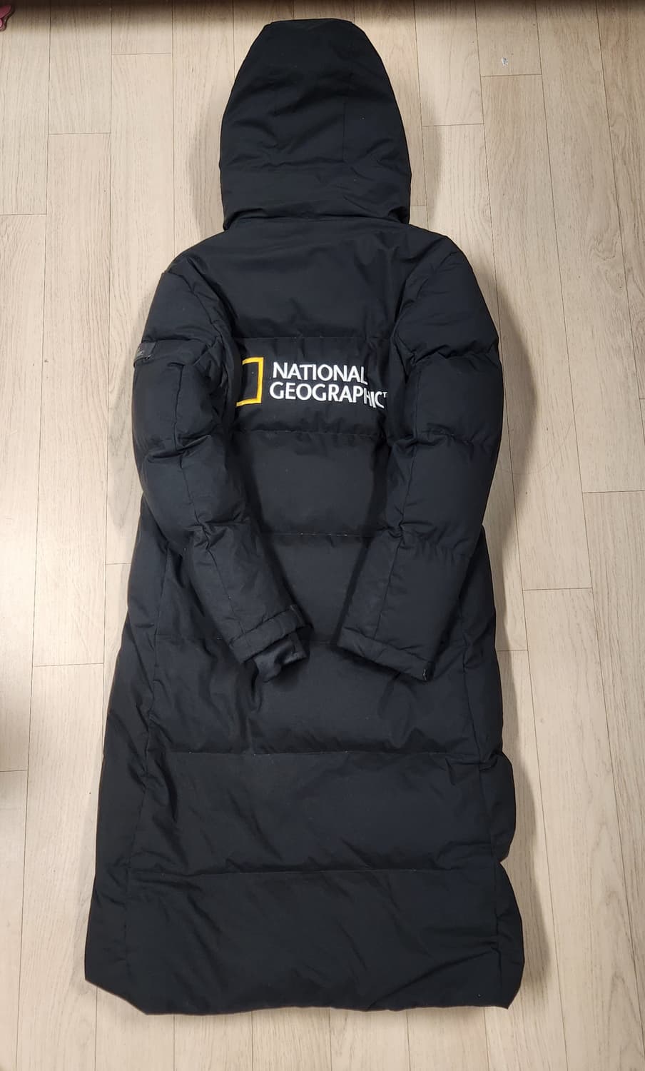 내셔널지오그래픽 카이만 덕다운 롱 패딩 자켓 S 상품이미지2