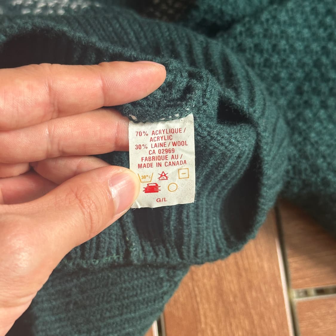 Porto cruz canada wool knit sweater 상품이미지6