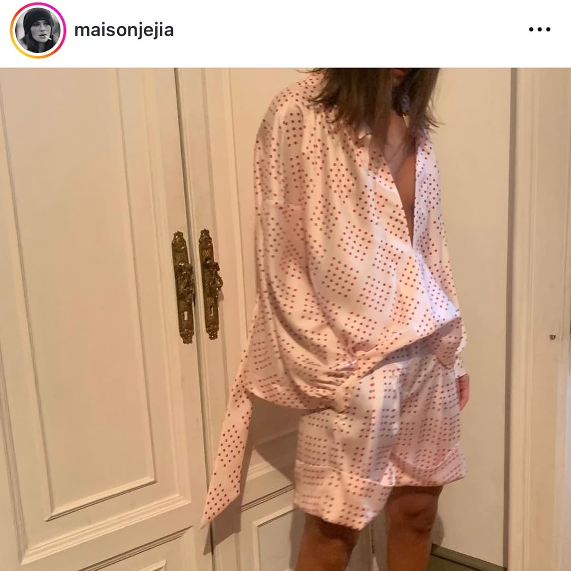 masion jejia 타이블라우스 상품이미지1