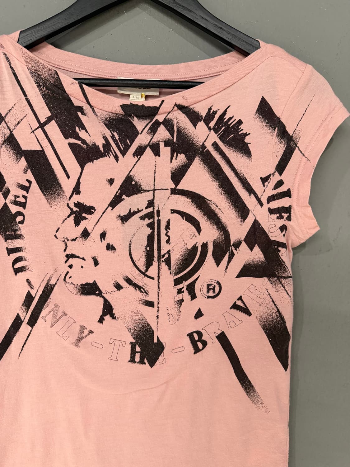 Diesel signature printing detail top 상품이미지6