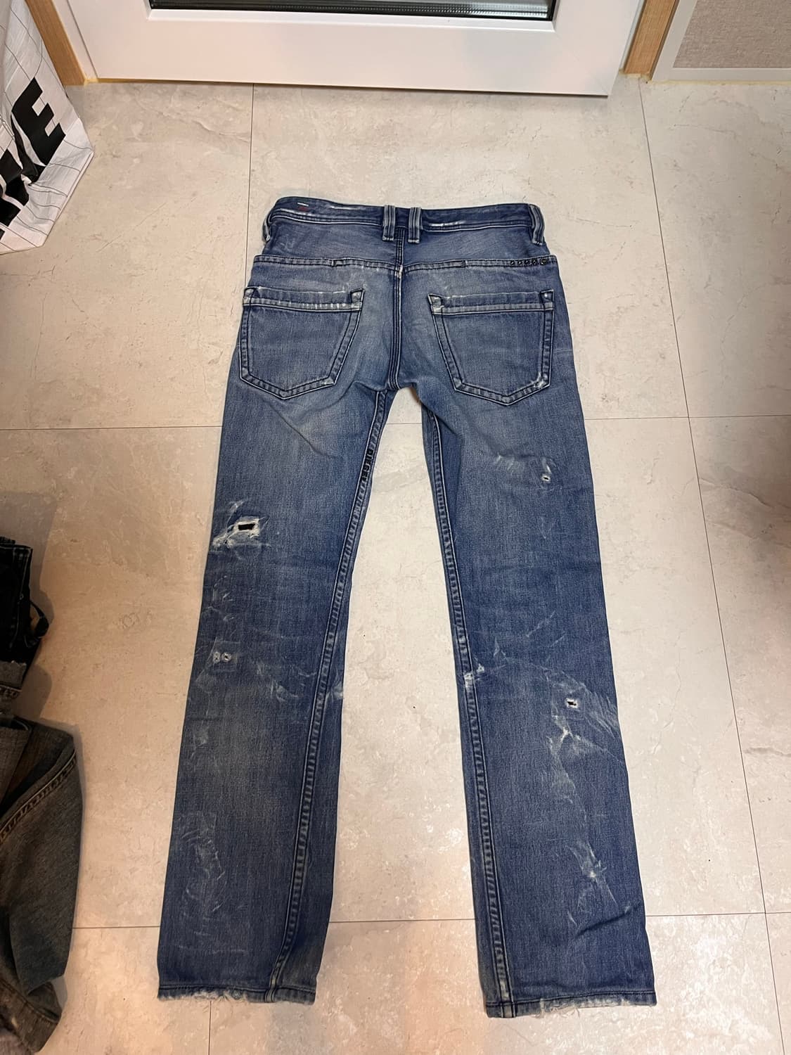 디젤 지퍼 디테일 아카이브 데님 청바지 상품이미지2