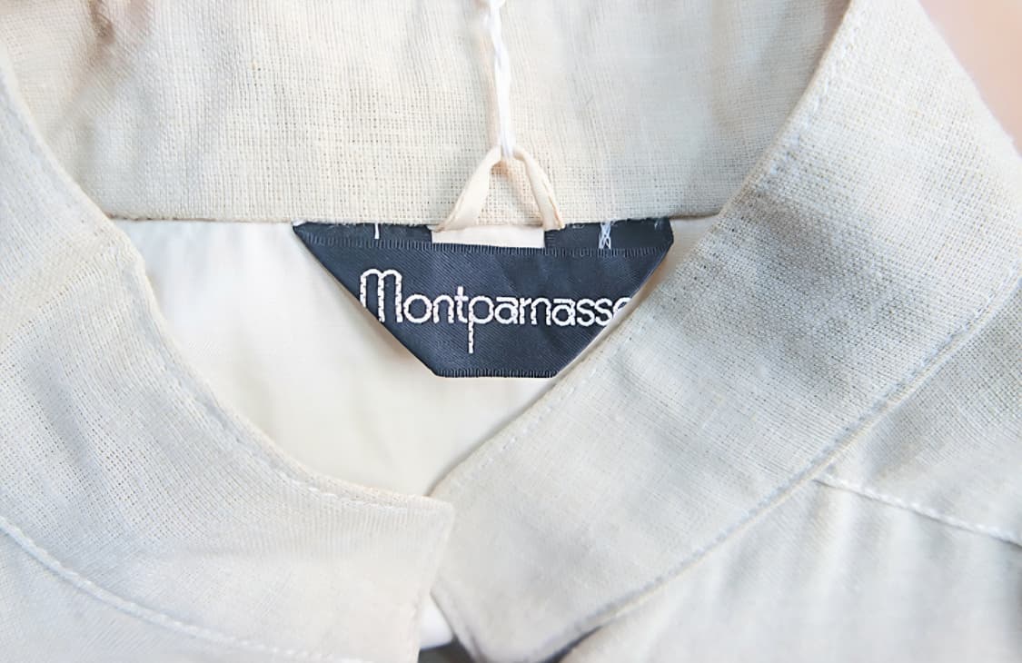 일본 빈티지 리넨 블렌드 원피스 미사용품 상품이미지9