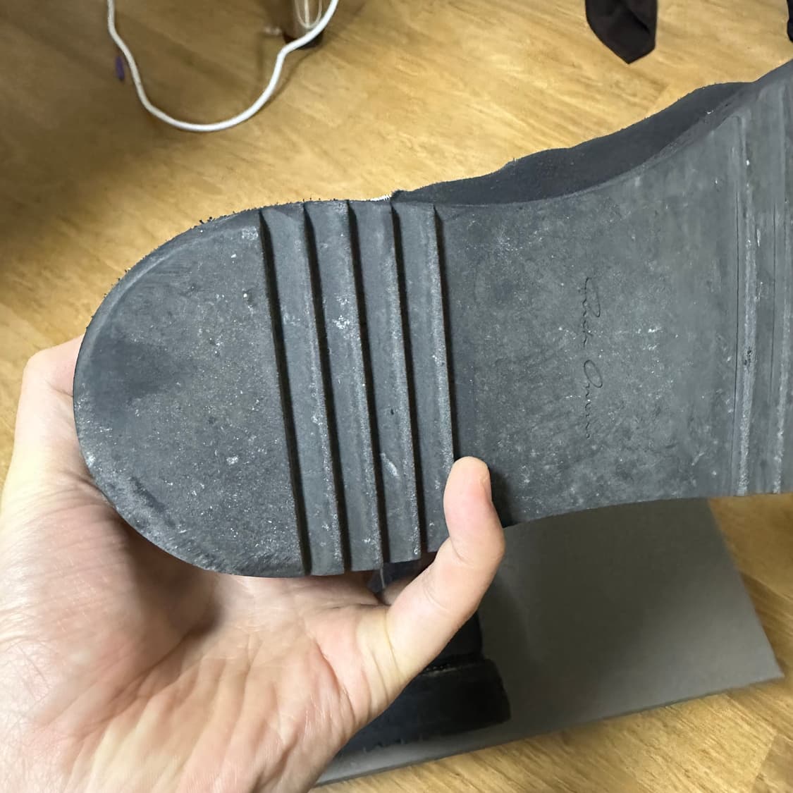 릭오웬스 스파이럴 크리퍼 부츠 41 상품이미지6