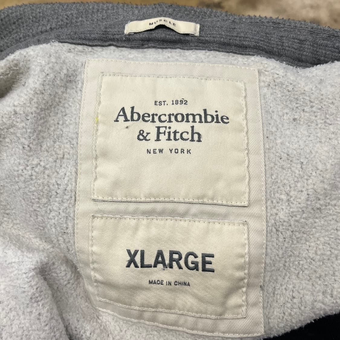 아베크롬비 그레이 후드집업 상품이미지5
