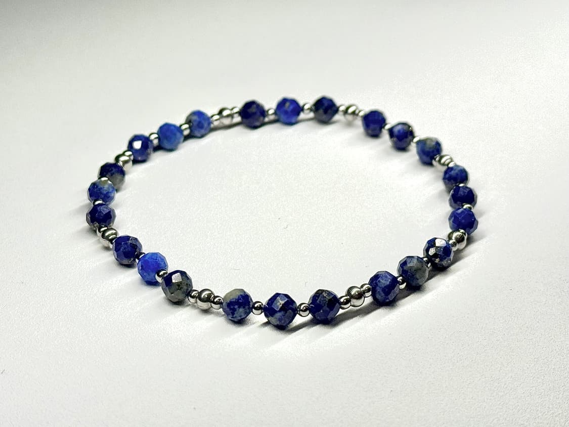 천연석 라피스라줄리 원석팔찌 상품이미지5