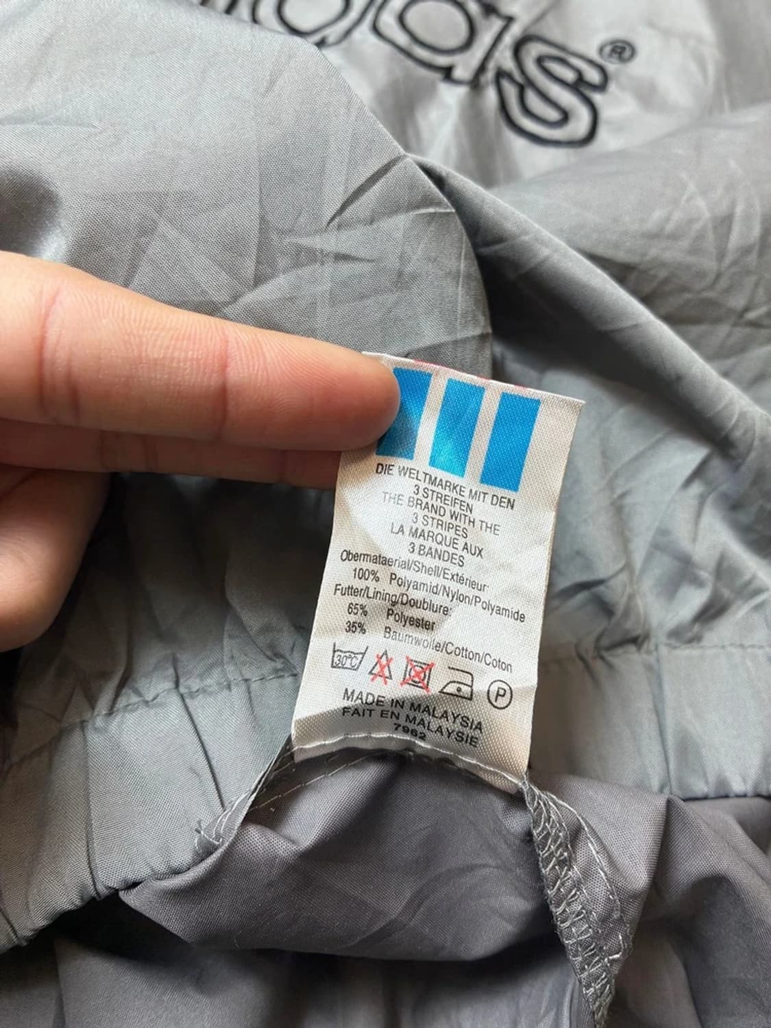 아디다스 90's 트레포일 자수로고 윈드 웜업 PN6438 상품이미지7