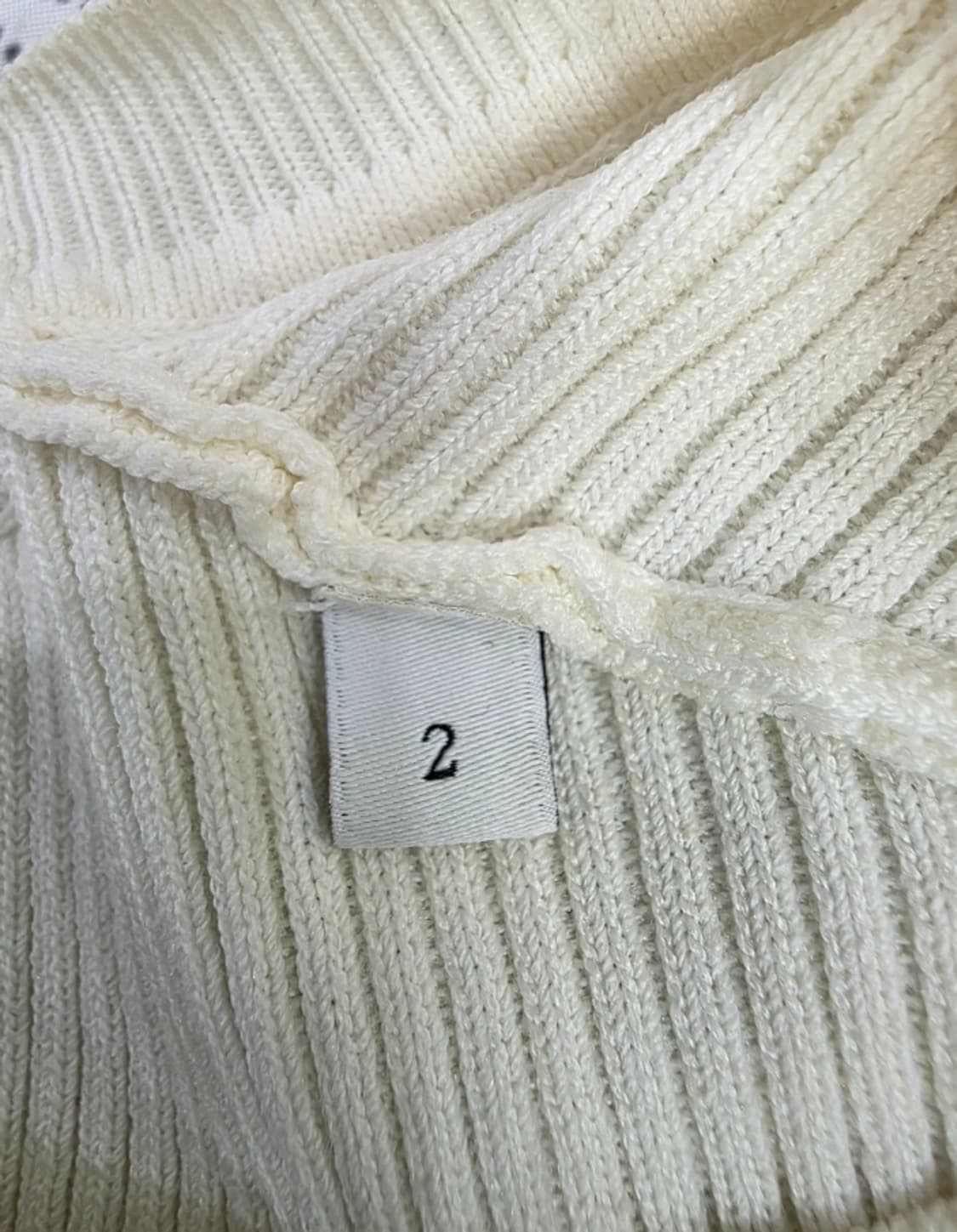 Sandro 산드로 크림 니트 블라우스 ~55 상품이미지8