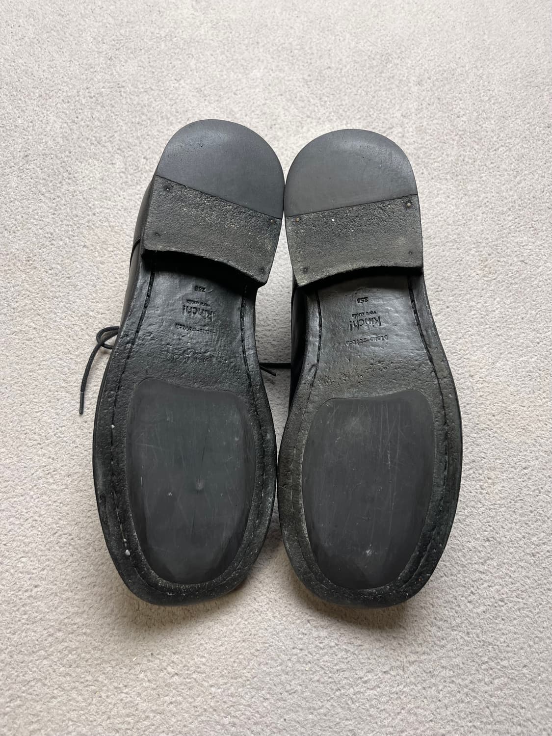 [255] 킨치 더비슈즈 808 블랙 상품이미지6