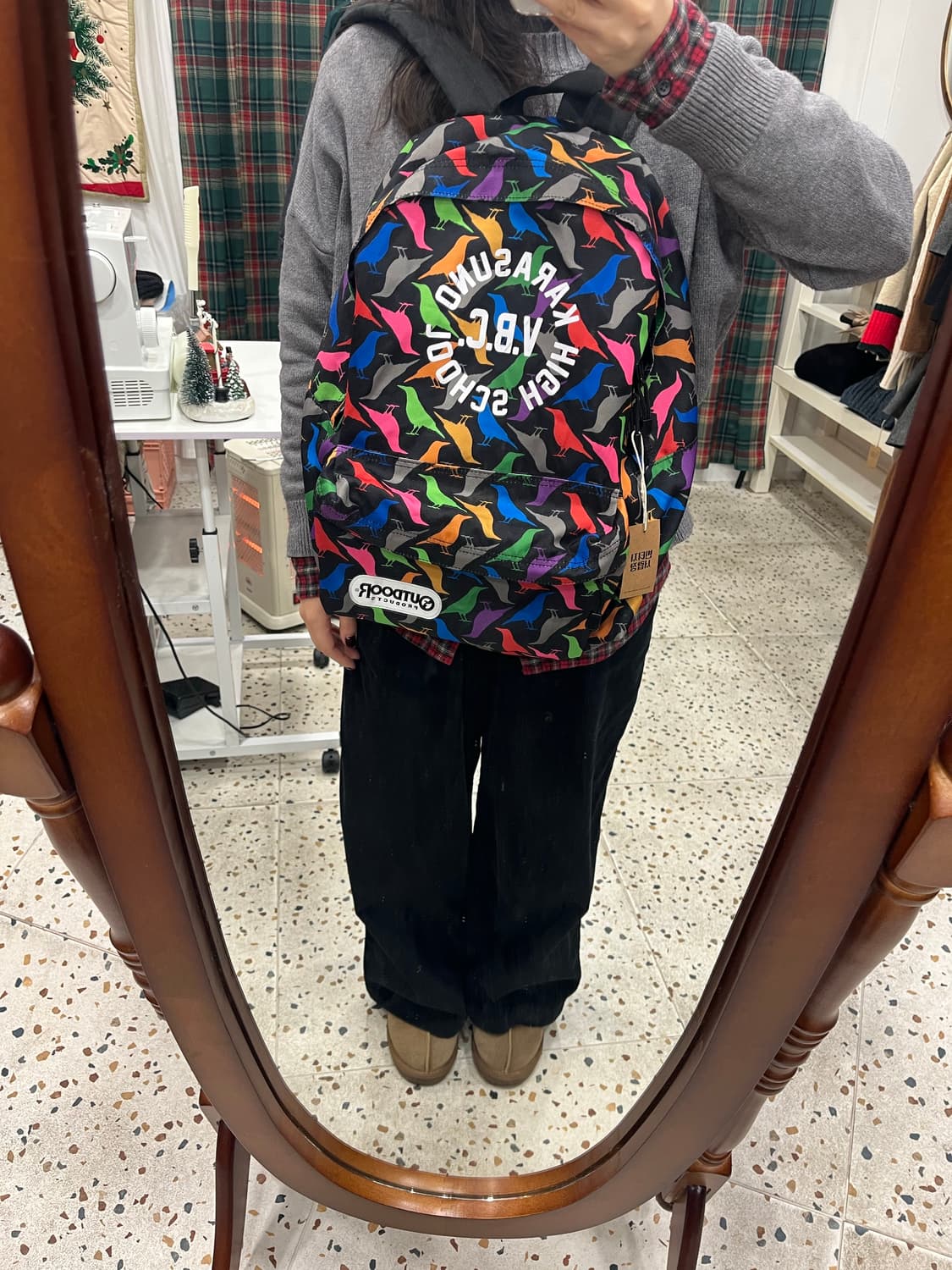 아웃도어 프로덕츠 콜라보 한정 백팩 상품이미지5