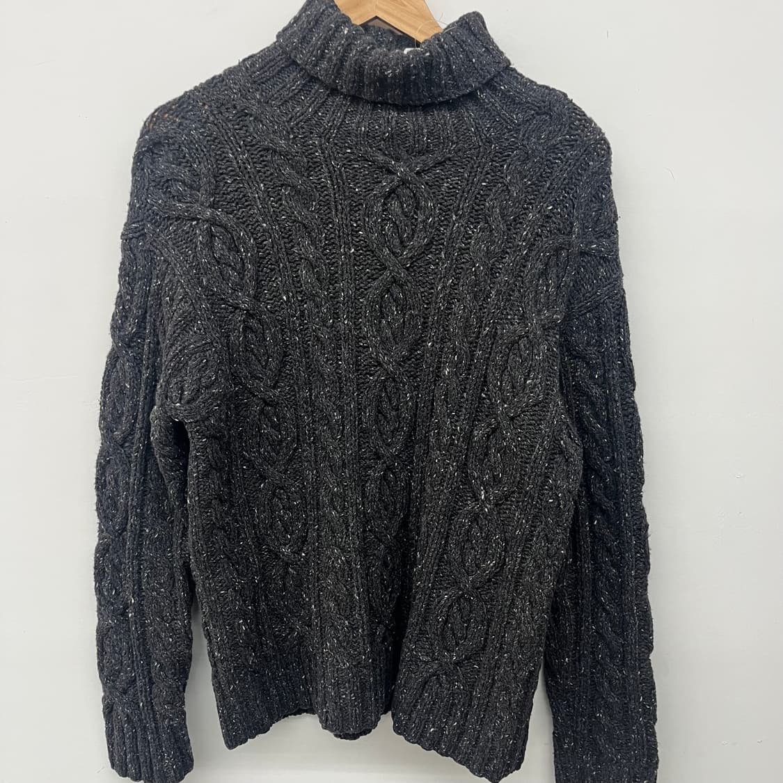 dkny 꽈배기 터틀넥 니트 남 m 상품이미지2