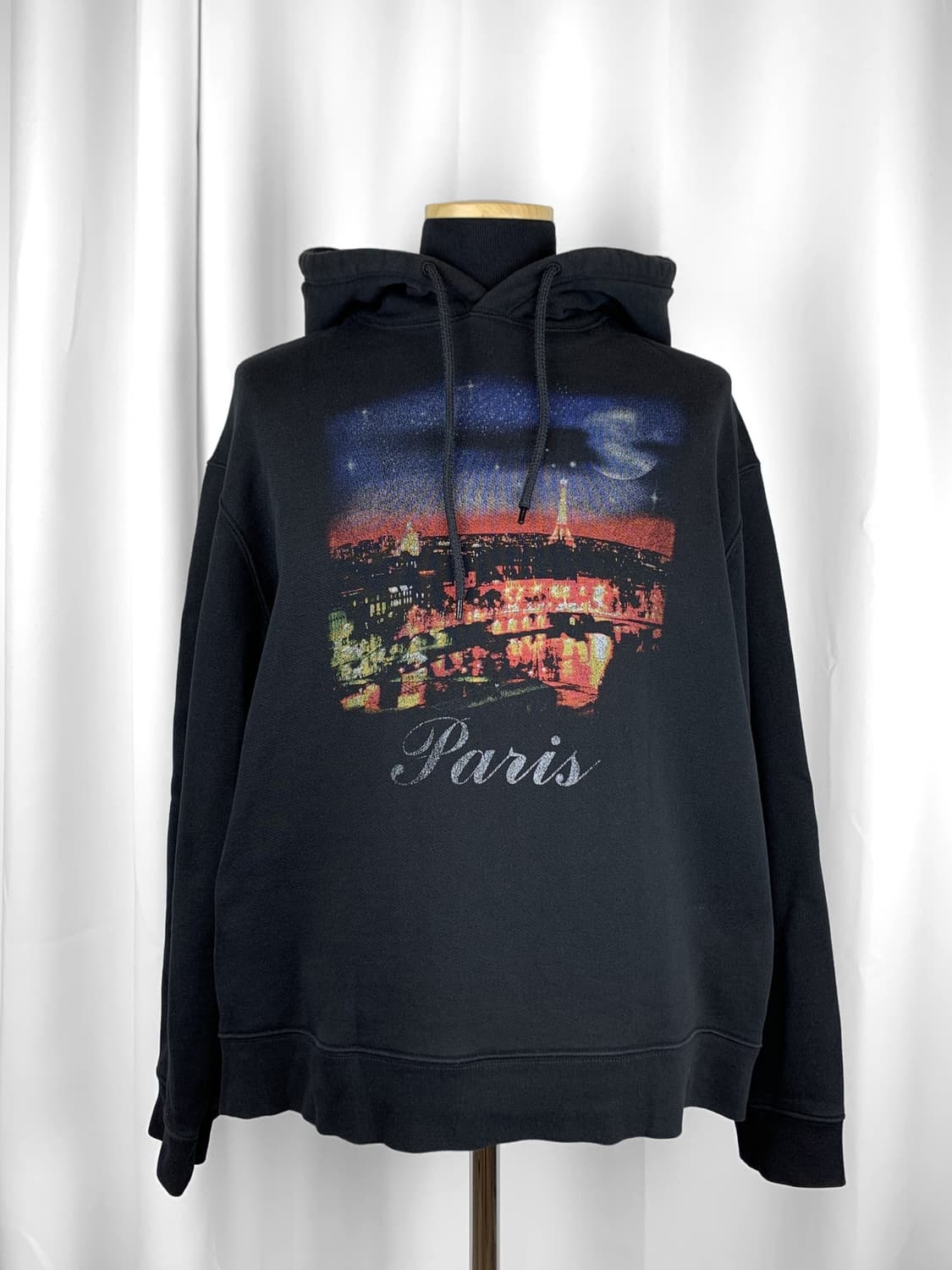 발렌시아가 파리스 블랙 후드 M 상품이미지1