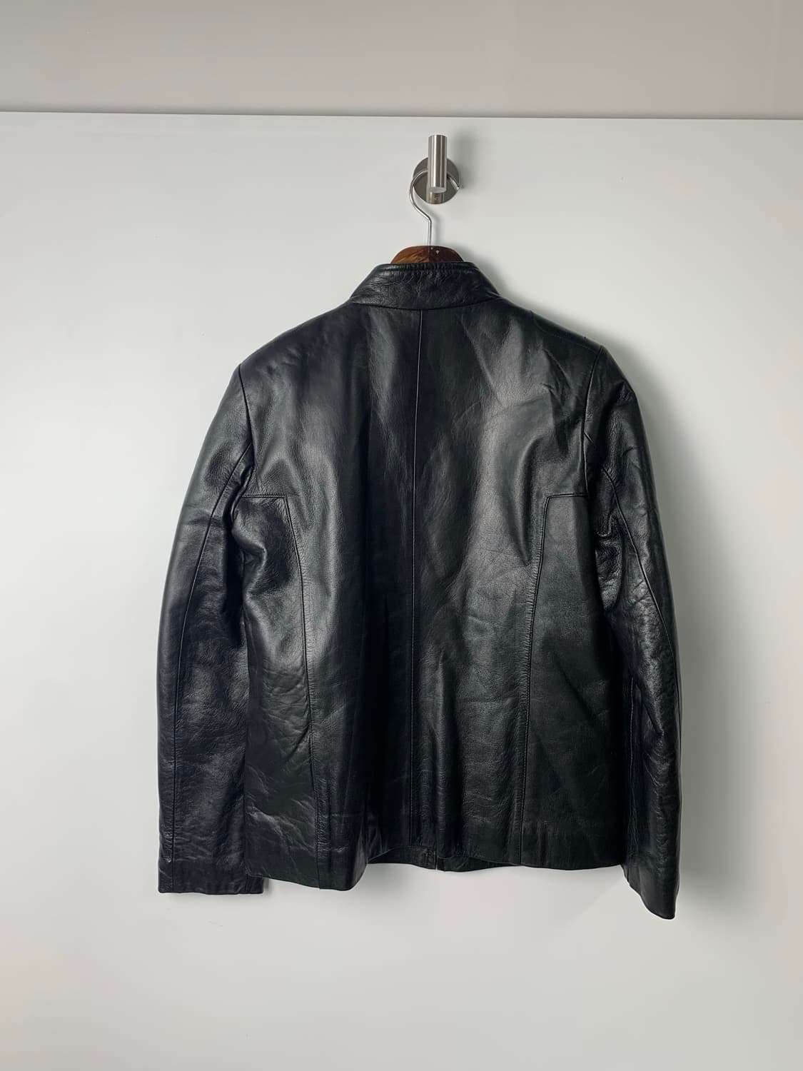 Vintage 빈티지 블랙 양가죽 레더자켓 상품이미지4
