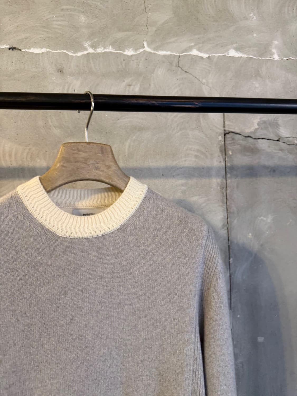 시스템 캐시미어 니트 남성100 상품이미지4