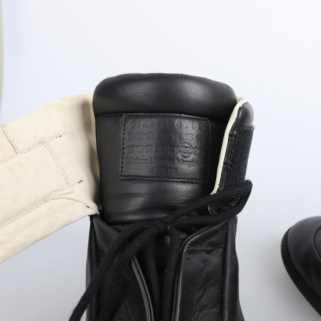 43 / Maison Margiela 마르지엘라 퓨쳐 하이탑 블랙 상품이미지7