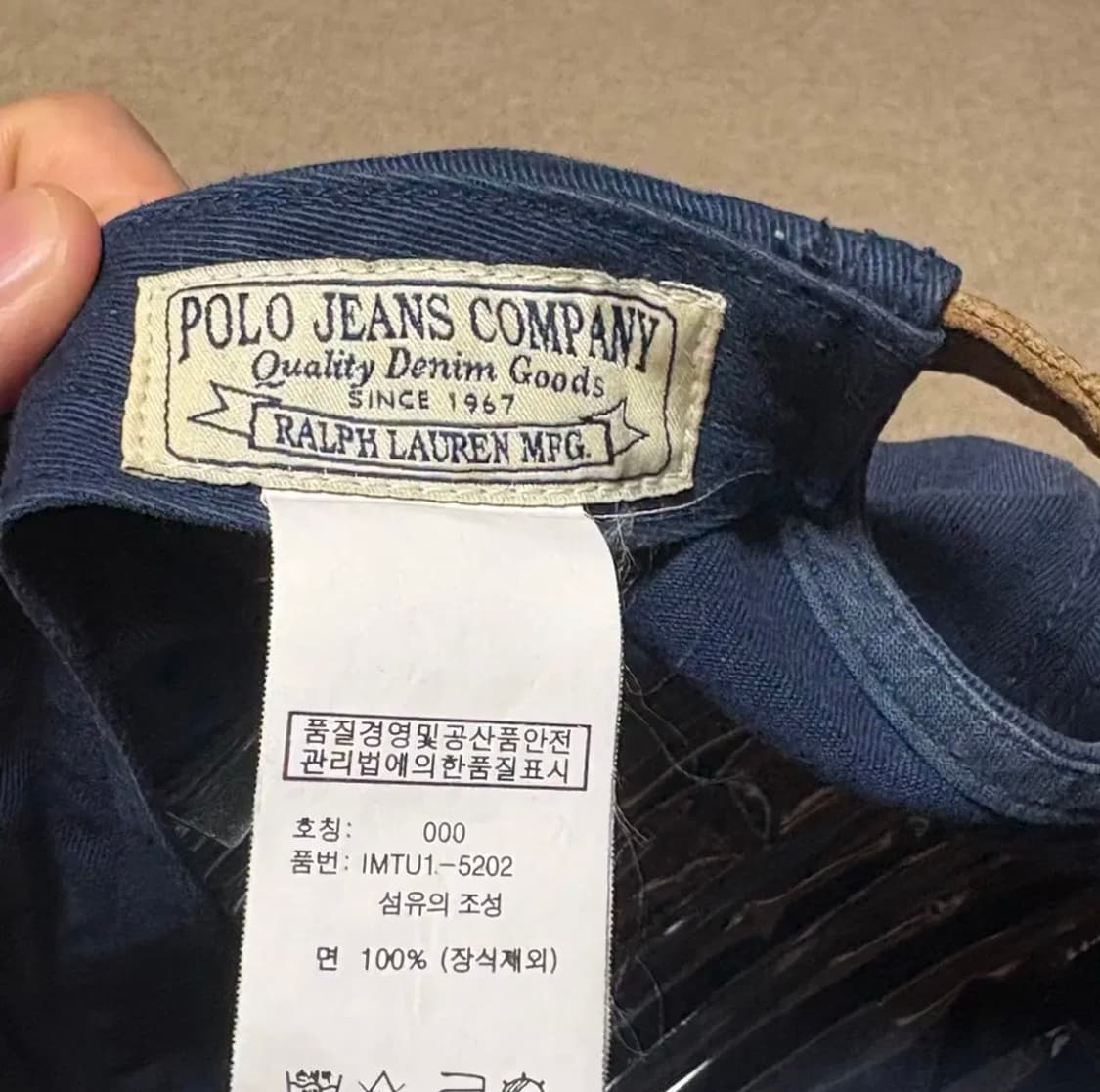 폴로 방패 볼캡 상품이미지3