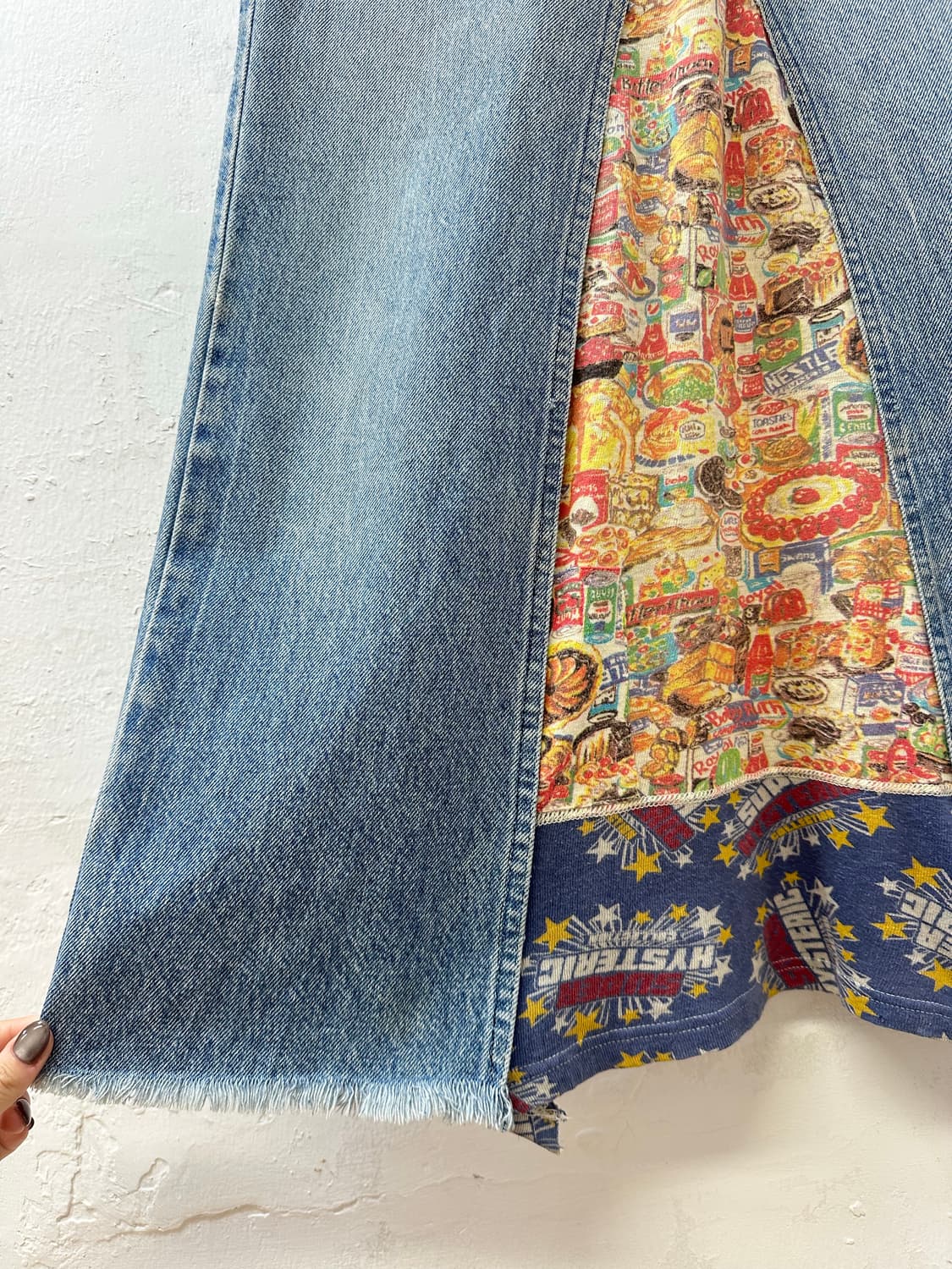 Levi’s 70-80s Denim 빈티지 오렌지탭 517 커스텀 스커트 상품이미지2