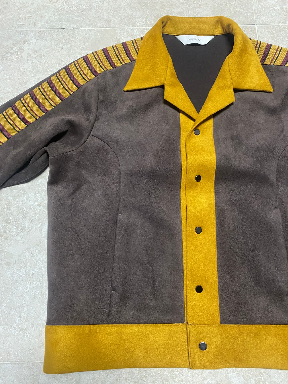 사스콰치패브릭스 스웨이드 트랙 자켓 M 상품이미지5