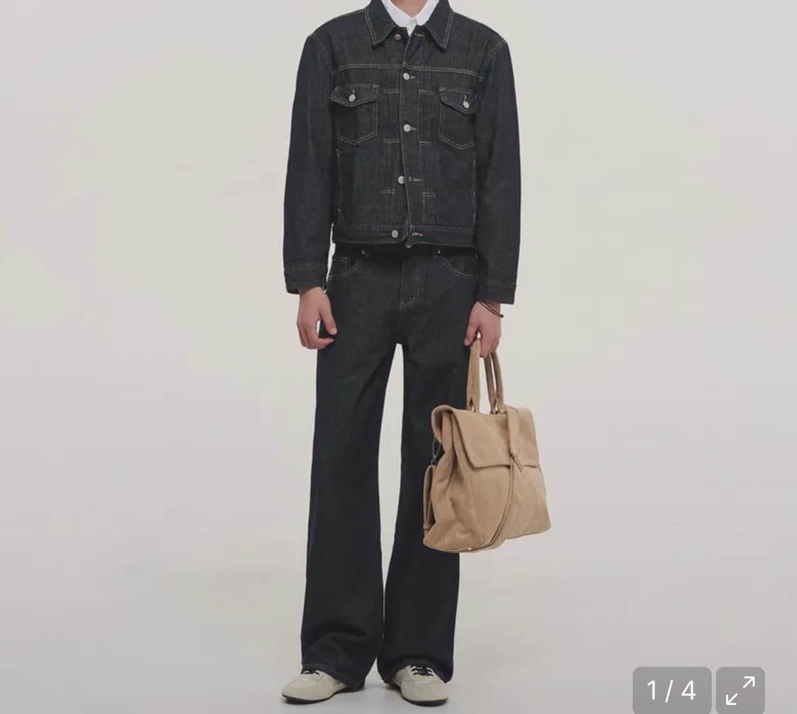 노이즈 데님팬츠 상품이미지1