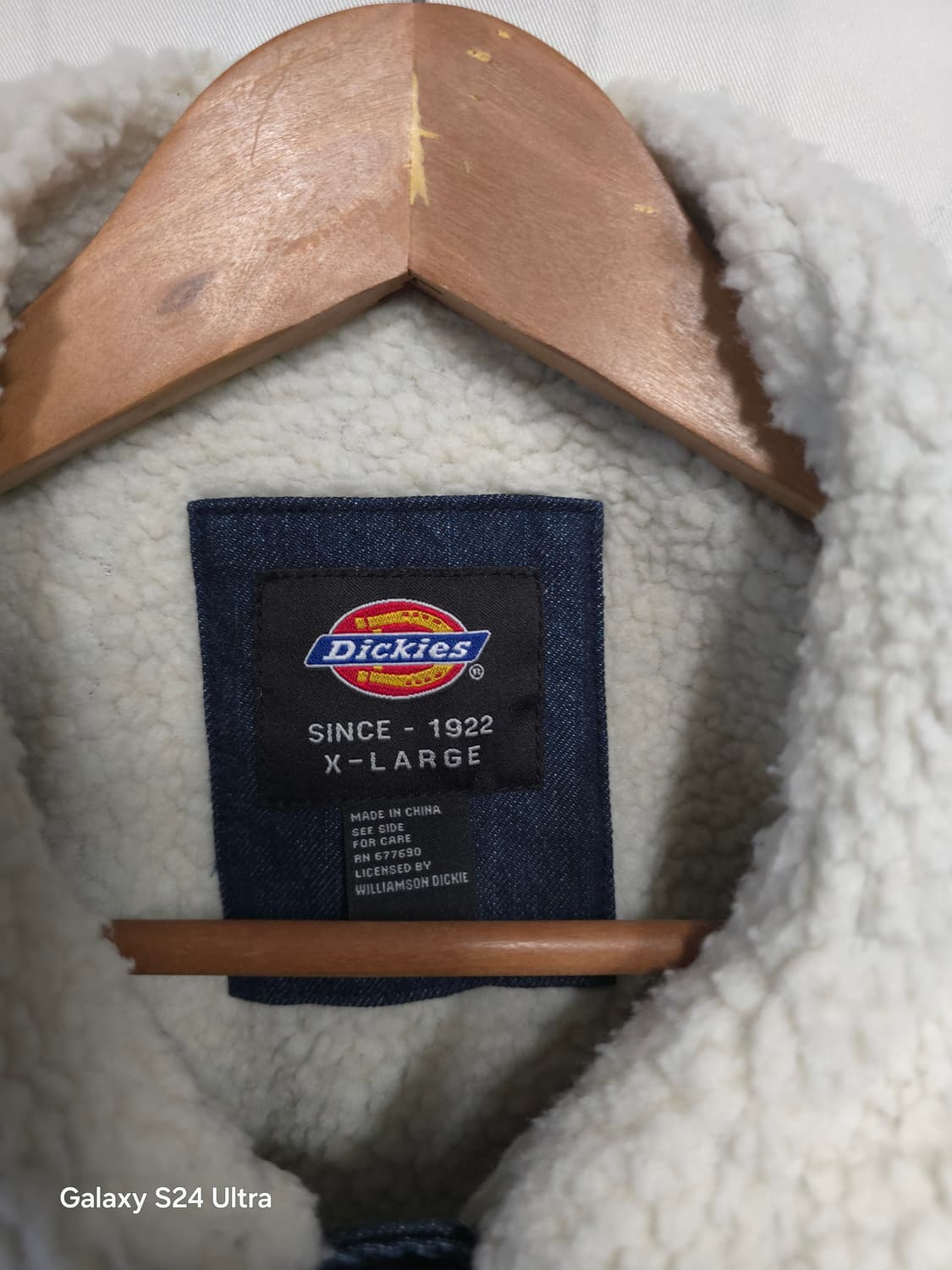 디키즈 정품 데님 쉐르파 자켓 XL ✨️정품✨️ 상품이미지3