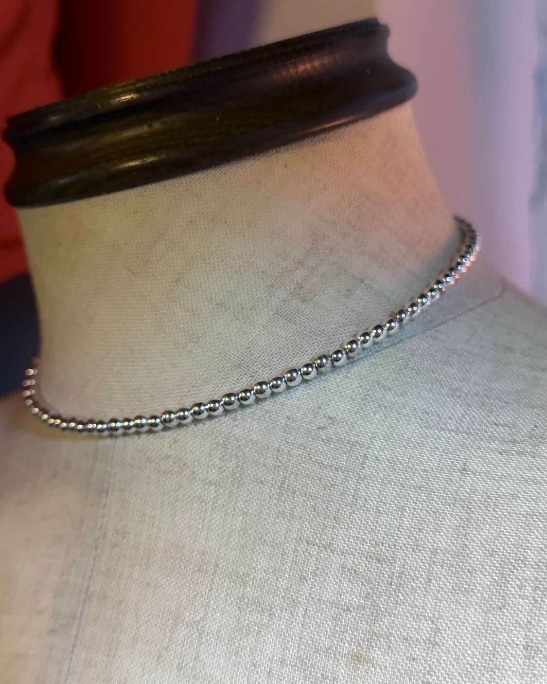 로렌 랄프로렌 스몰 볼체인 목걸이 상품이미지8