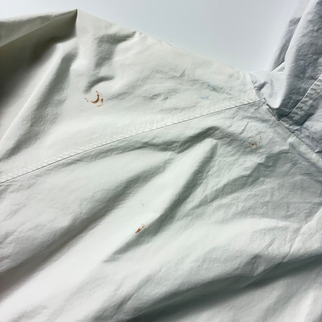 Polo  폴로 랄프로렌 90,s 코튼 크로스 플래그 화이트 후드자켓   상품이미지6