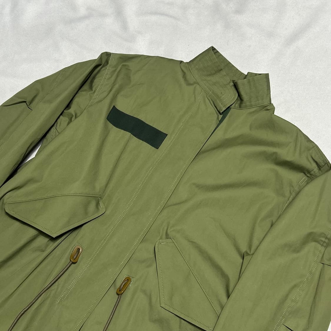 2 새상품 사카이 SCW-004 밀리터리 야상 상품이미지1