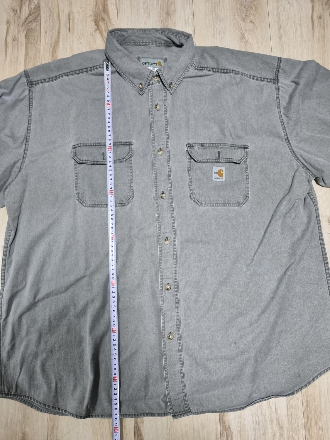 칼하트 반팔 워크셔츠 (XXXL) 상품이미지4