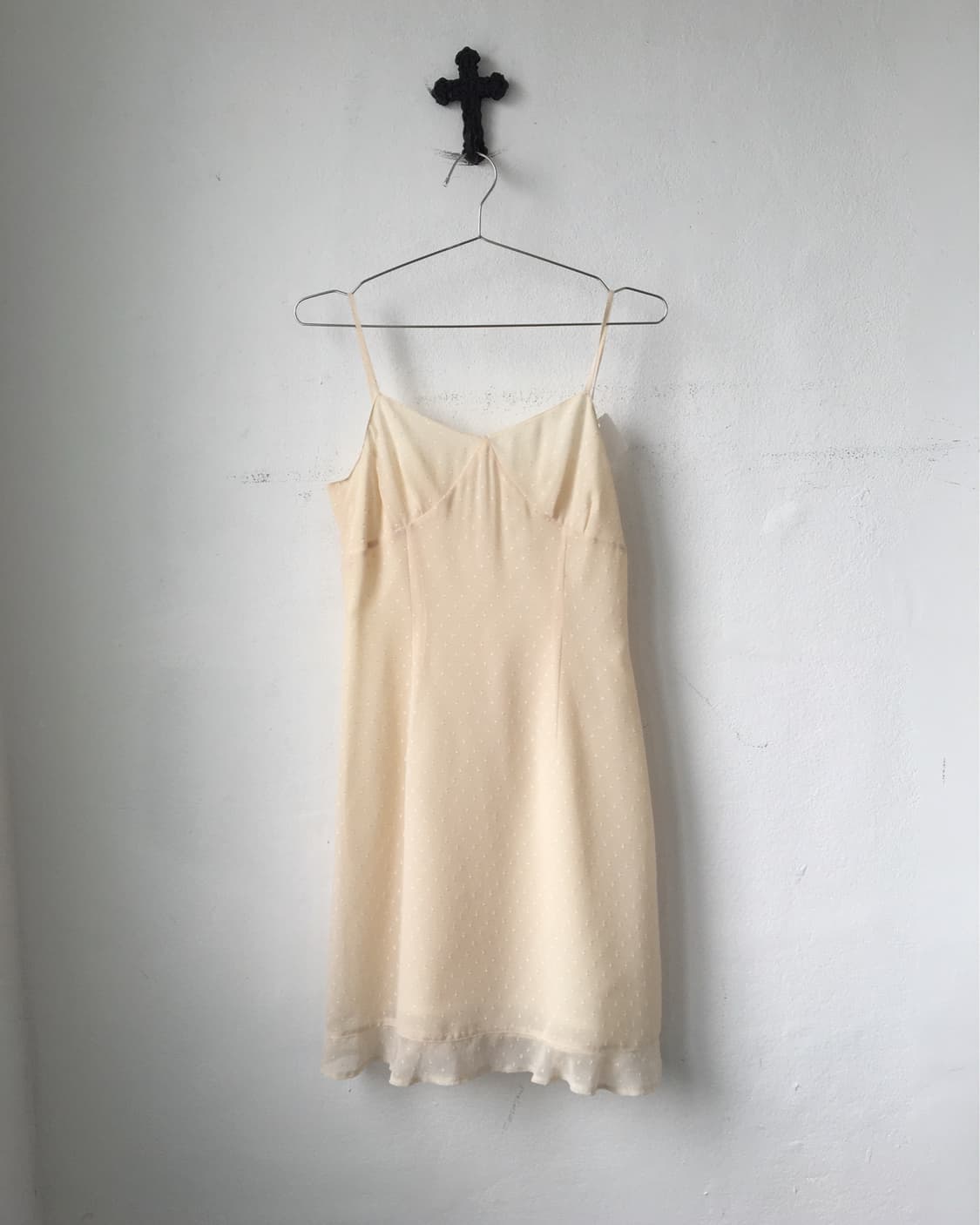 Dot pattern sleeveless onepiece 상품이미지2
