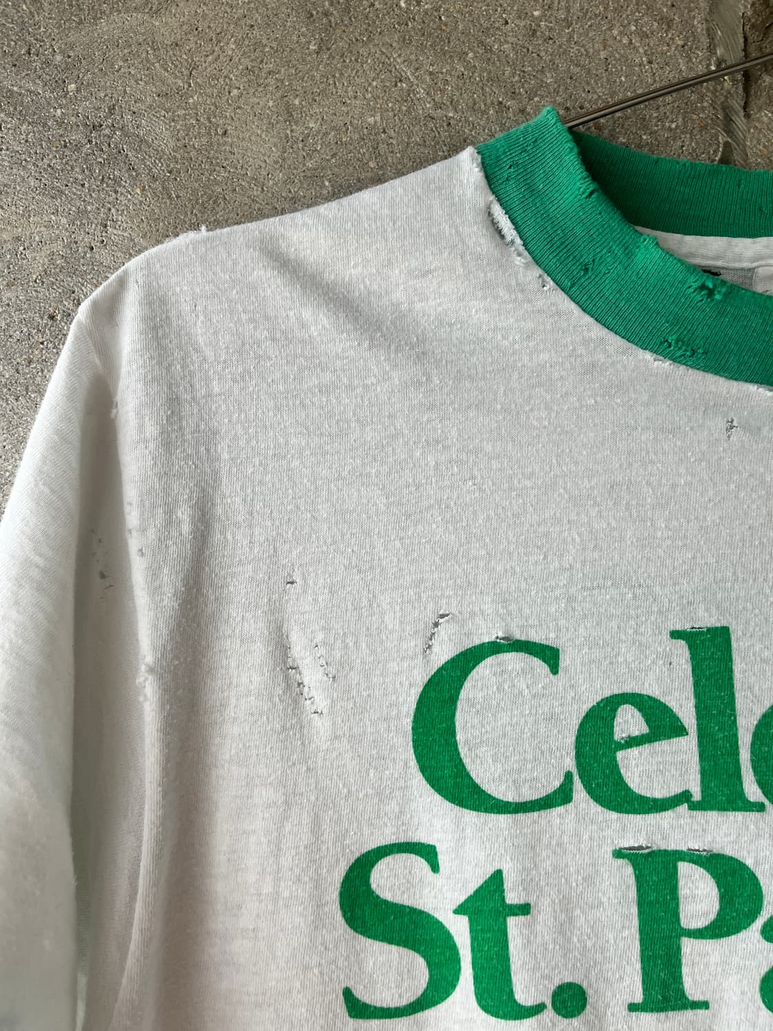 St. Patrick’s Day 링거 티셔츠 (커스텀) 상품이미지3