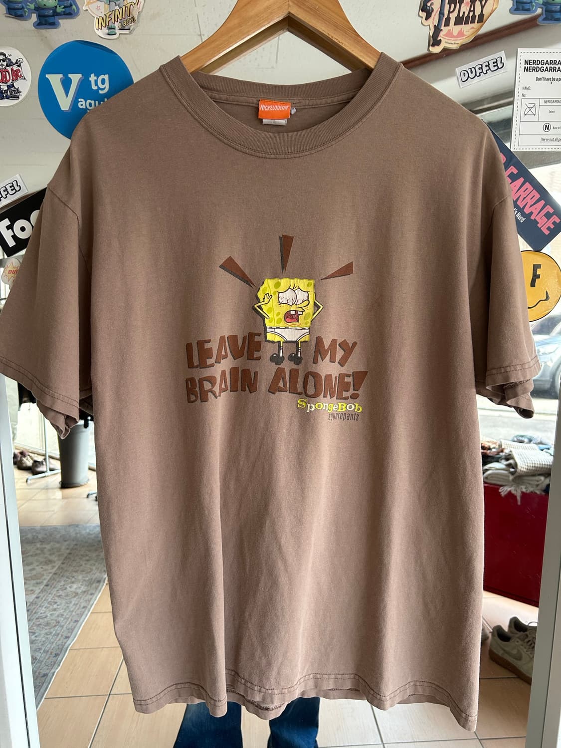 00‘s 네모바지스폰지밥 티셔츠 상품이미지1