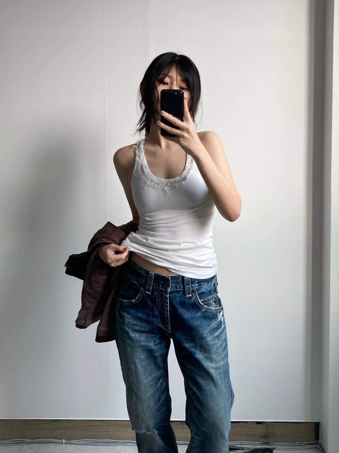 프린징 슬리브리스 나시 상품이미지1