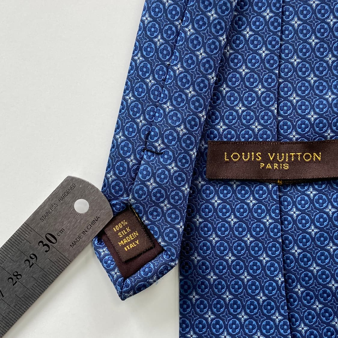 루이비통 (LOUIS VUITTON) 모노그램 명품 정품 넥타이 상품이미지4