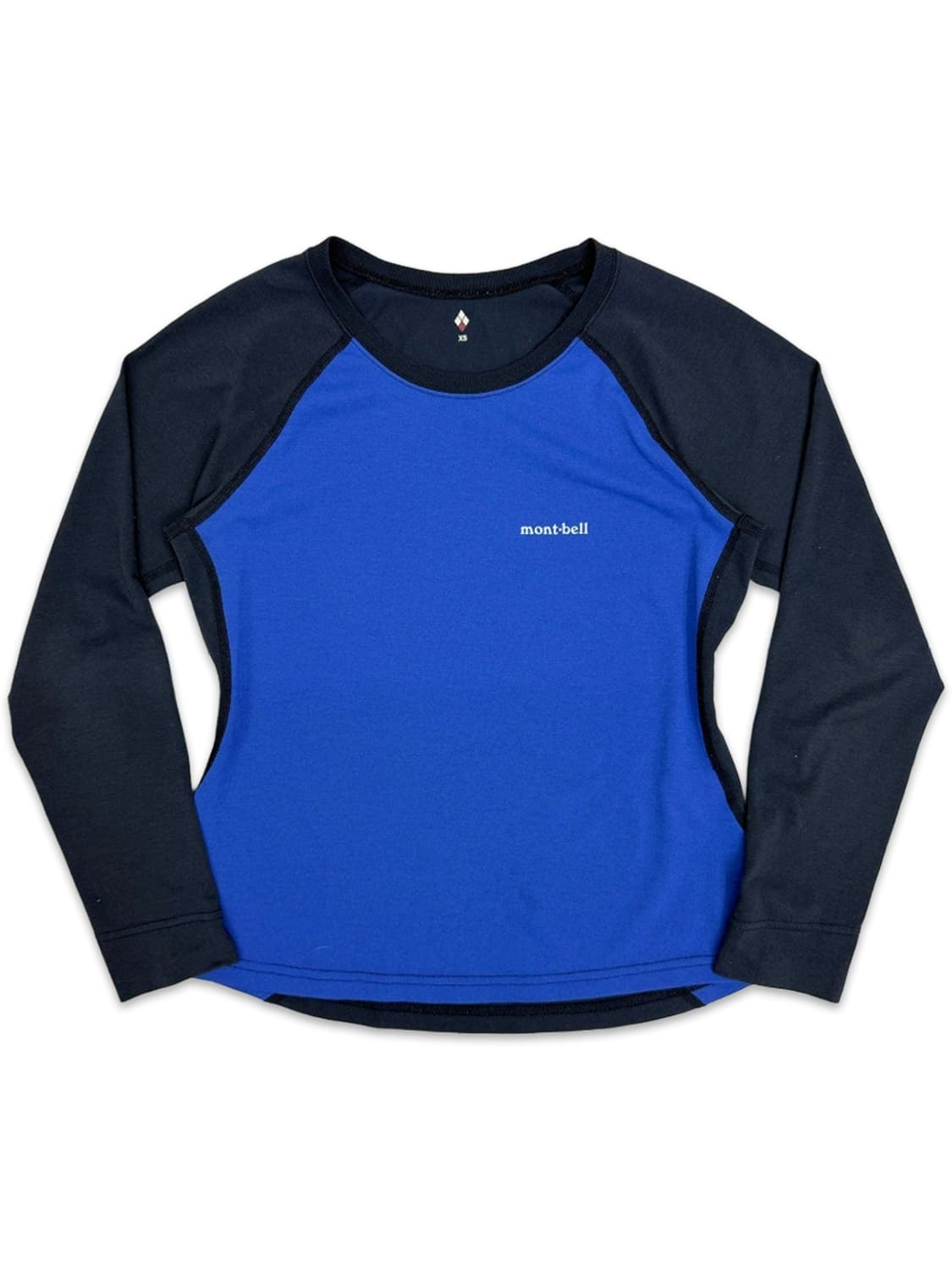 빈티지 Montbell 블루 나그랑 긴팔티 상품이미지1