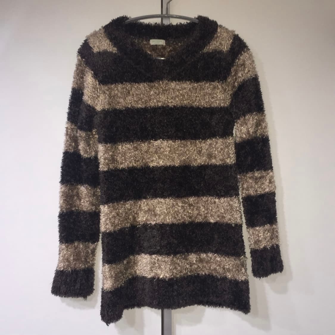 Persodea 갸루 펑크 앙고라 단가라 원피스 상품이미지2