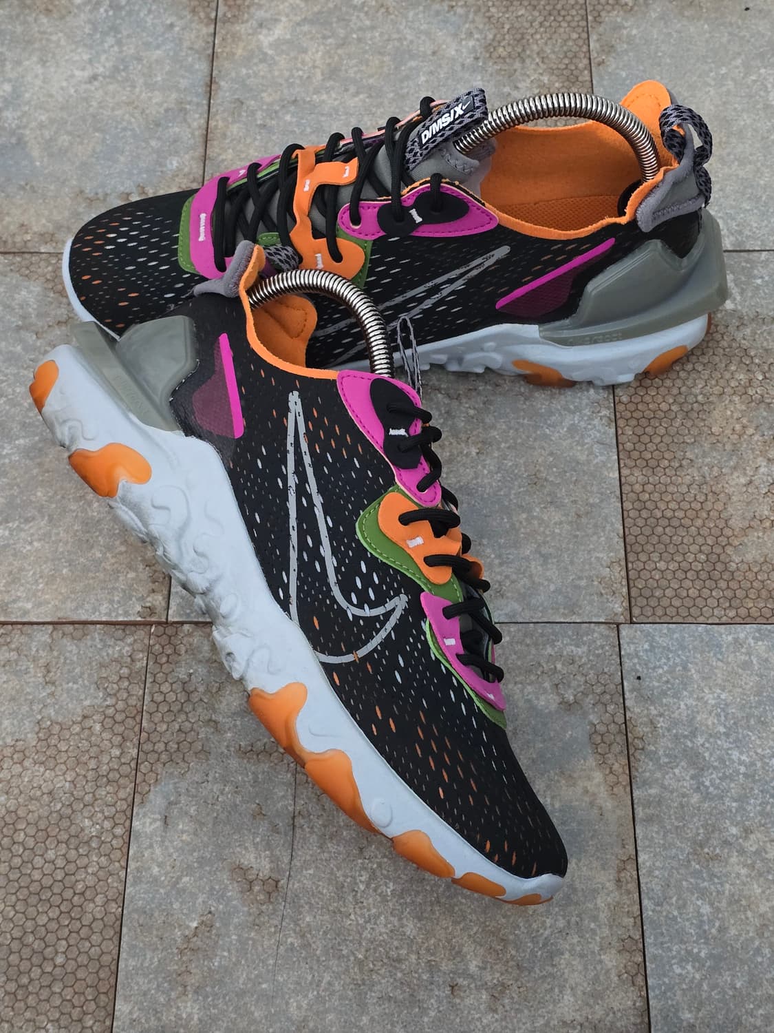 (275)나이키 리액트 비전 블랙 오렌지 상품이미지6