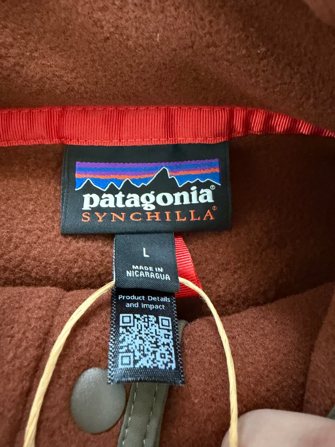 [L]파타고니아 신칠라 아마니타 레드 상품이미지3
