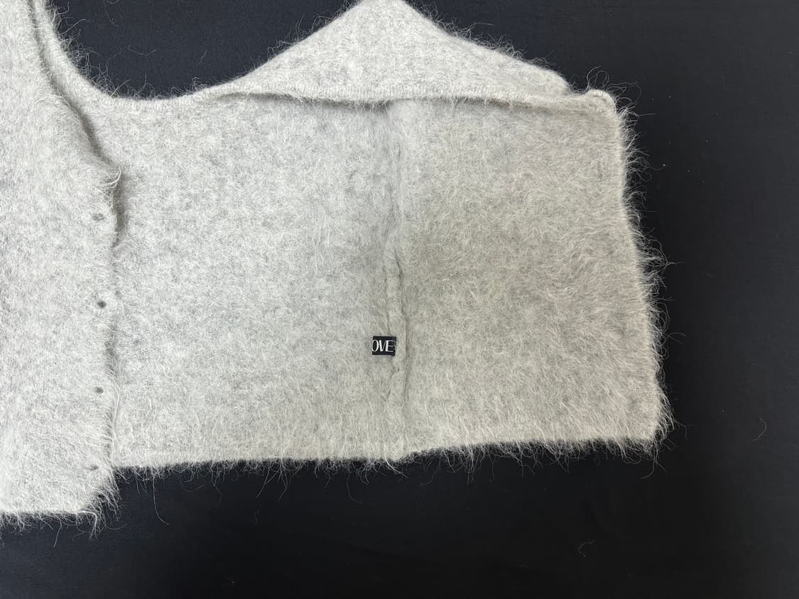 앙고라 반팔 니트가디건 상품이미지6