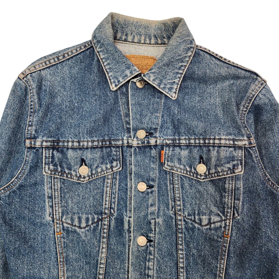 S Levi's 리바이스 오렌지탭 데님 트러커 자켓 상품이미지2