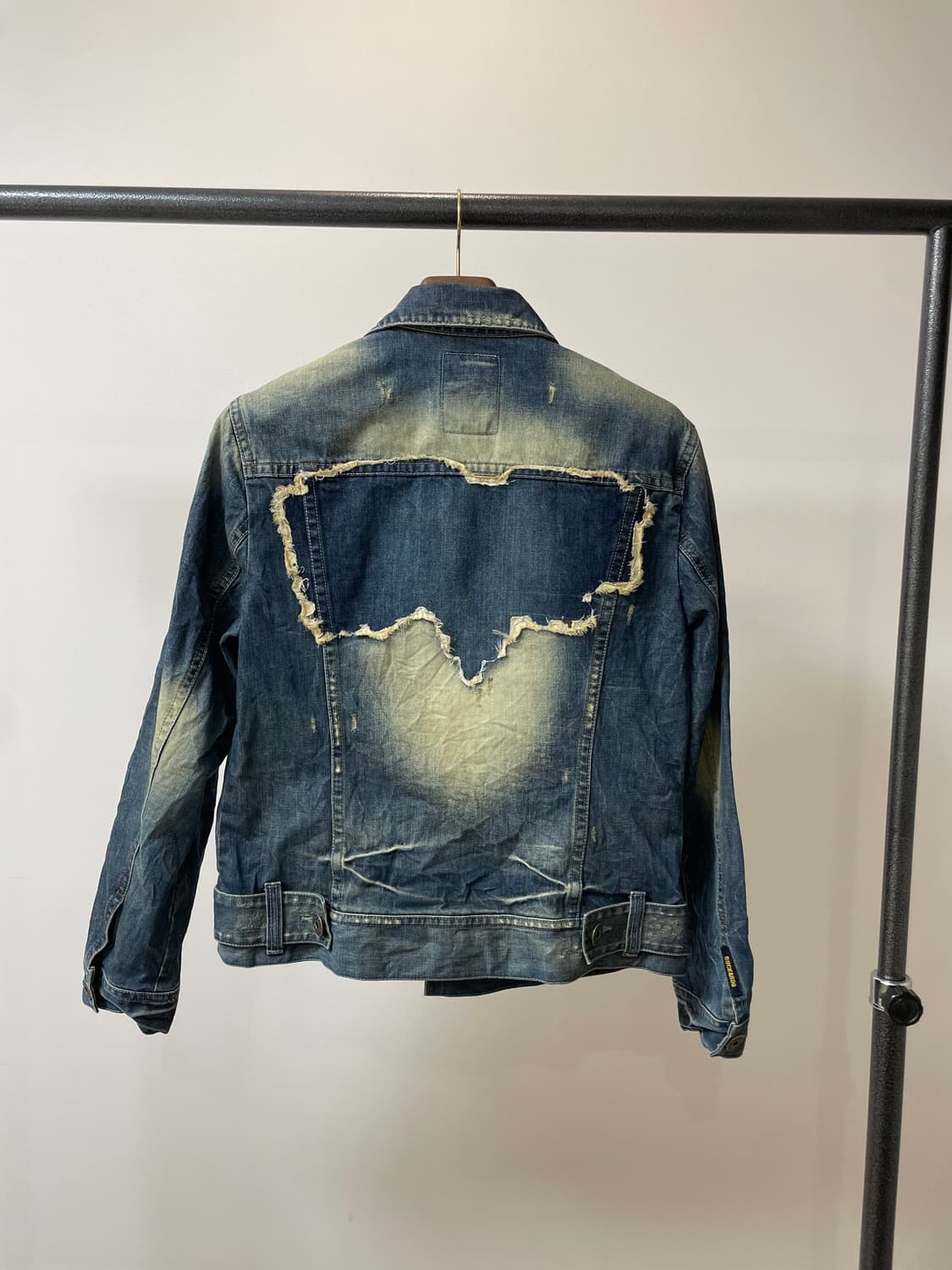 (L) Buckaroo 버커루 락시크 워싱 데미지 데님 자켓 상품이미지3