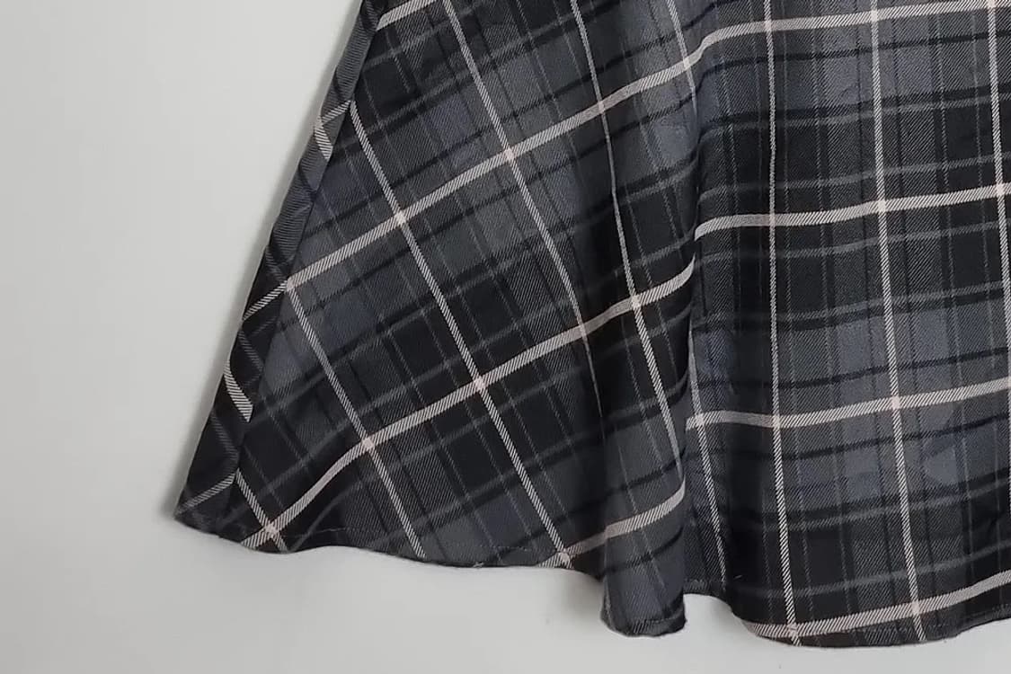HELM 빈티지 체크 롱스커트  상품이미지4