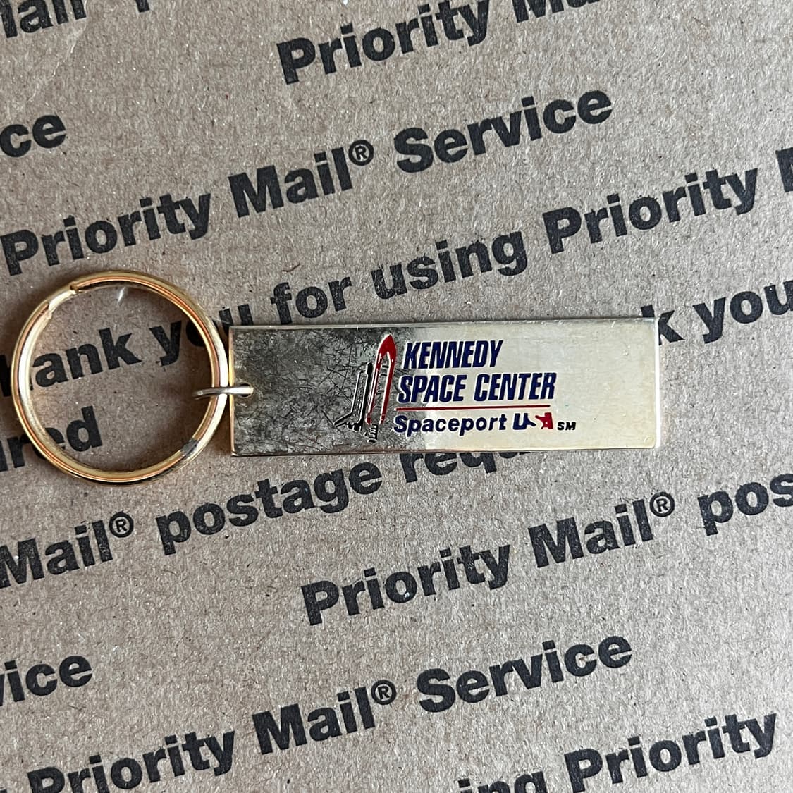 90s vtg Kennedy Space Center Keyring 상품이미지1