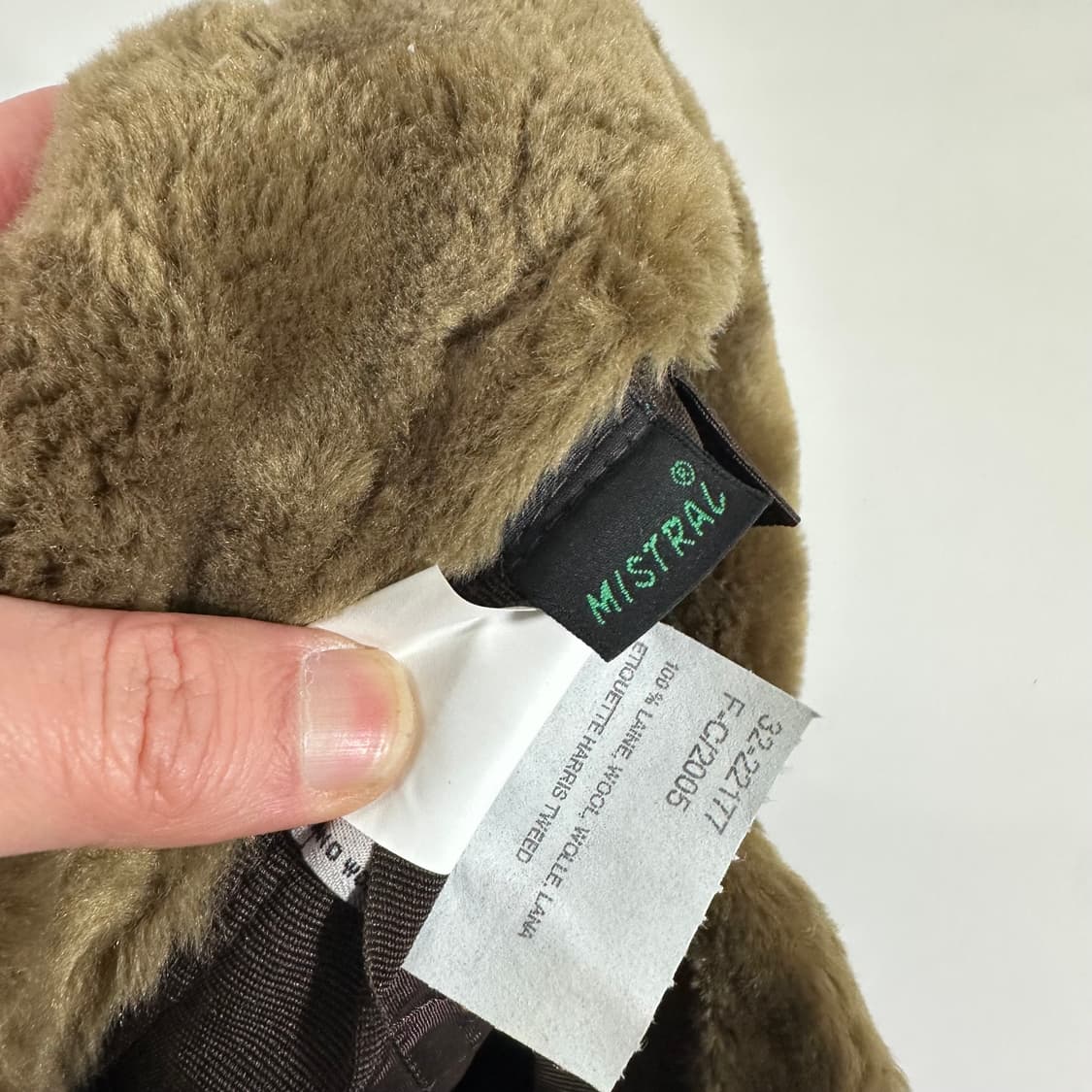 59CM 헤리스트위드 헤링본 군밤모자 트루퍼햇 상품이미지5