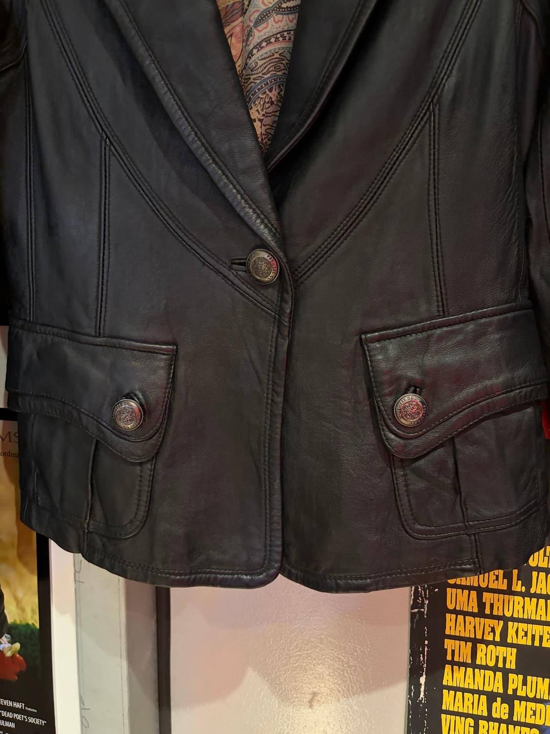 씨씨클럽 양가죽 레더자켓 상품이미지2