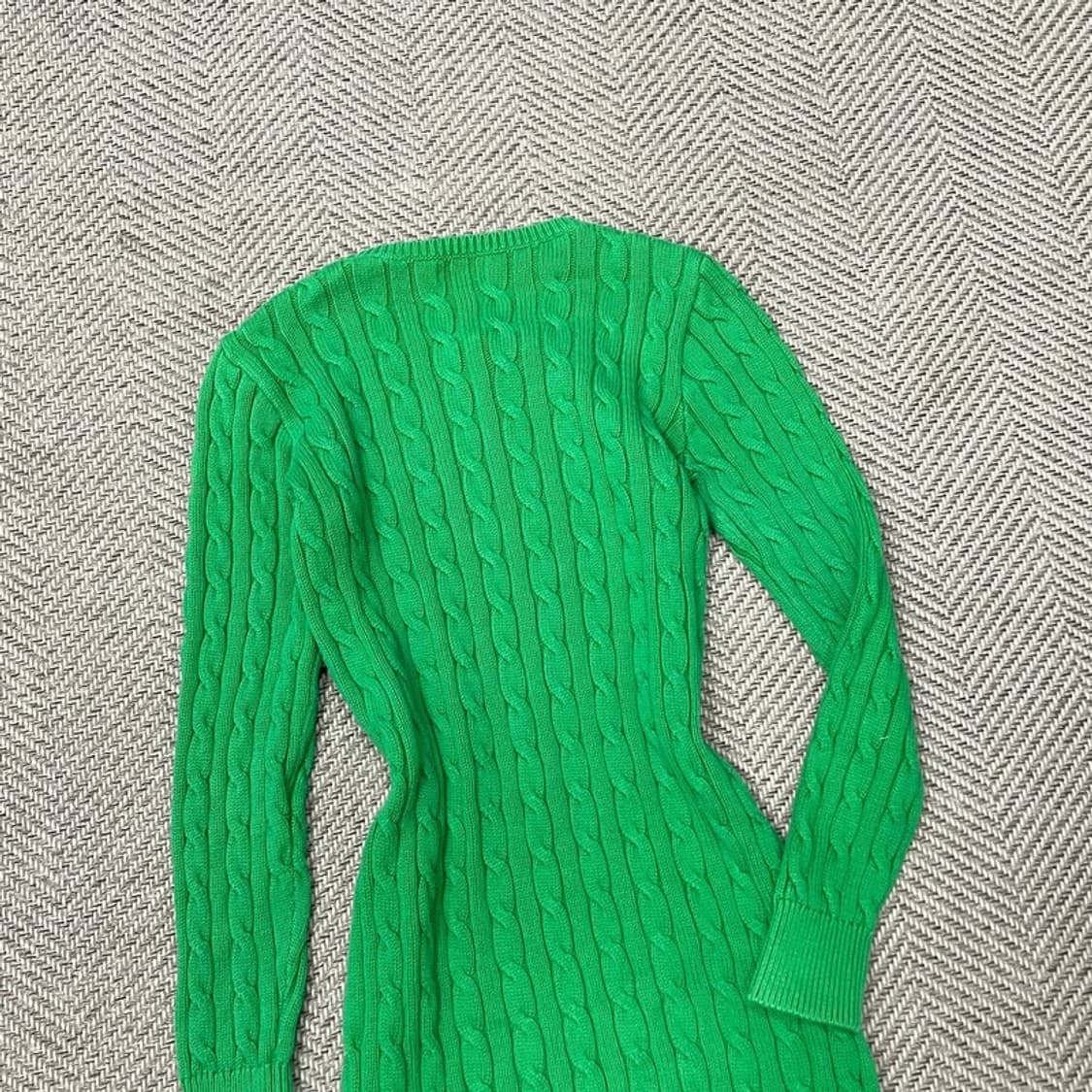 랄프로렌 꽈배기 니트 원피스 v0048 상품이미지5