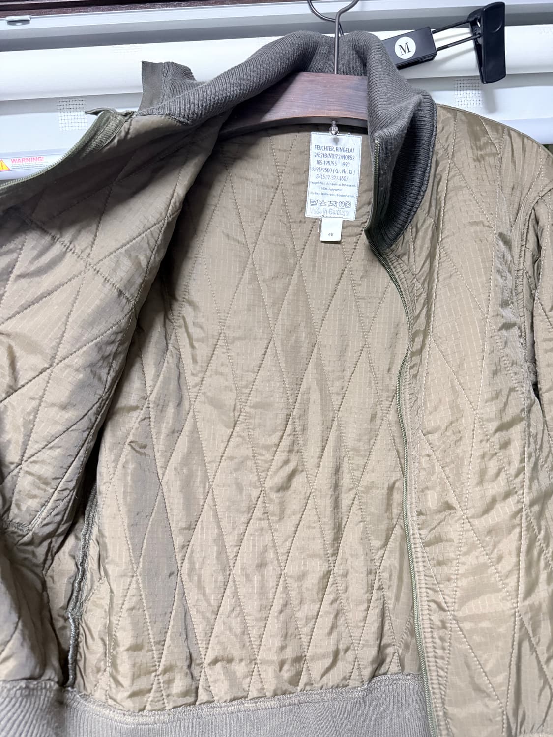 독일제조 독일군 깔깔이 숏버전 상품이미지5